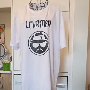 Lowrider Graphic White Short Sleeve Tee